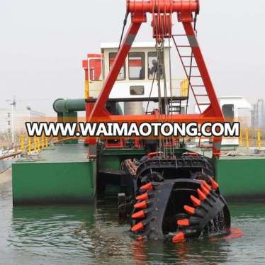 2018 Hot newest small 1000m3 cutter suction dredger sale