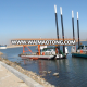 2018 Hot newest small 1000m3 river sand dredger